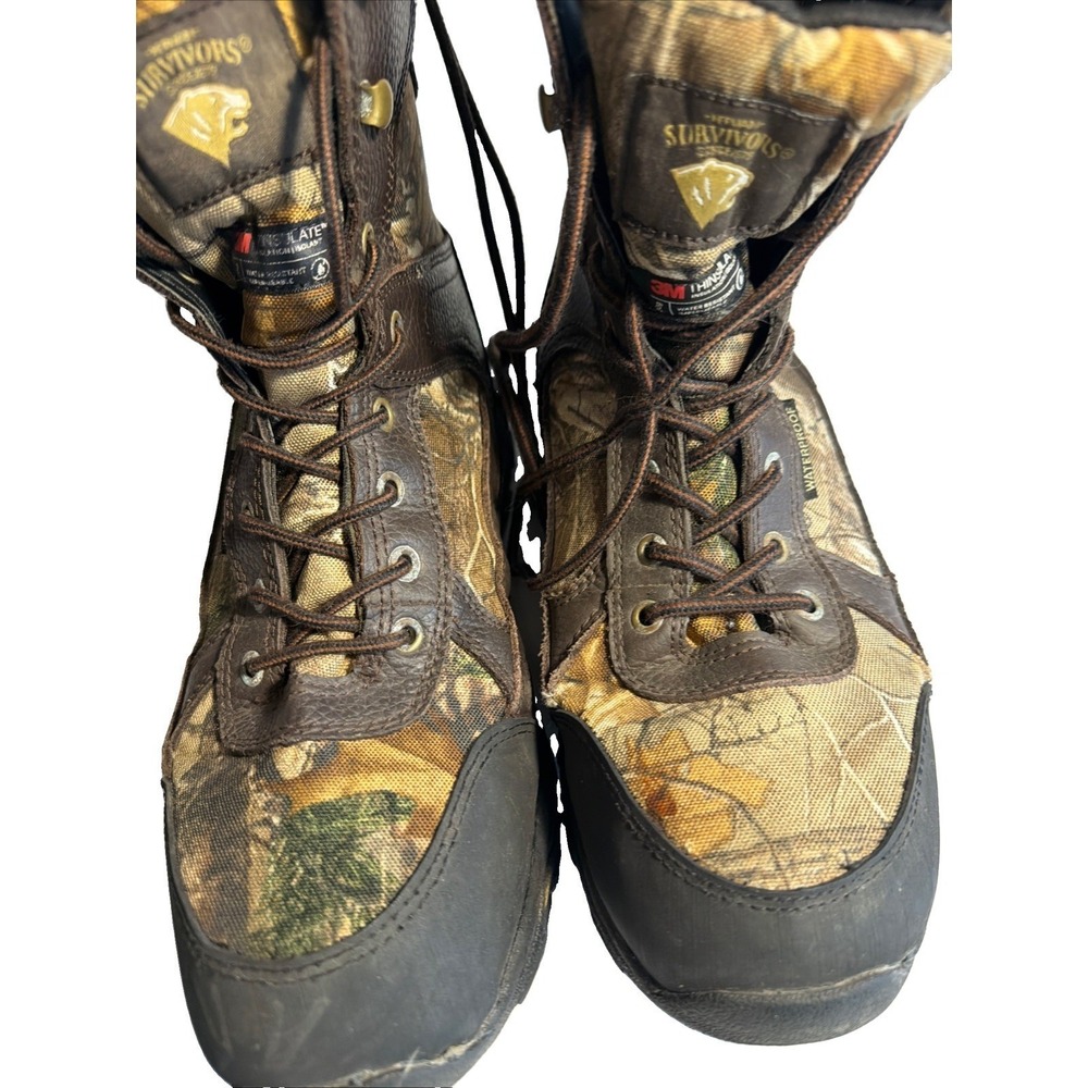 Hunting Boots Men's Size 9 1/2 Herman Survivors Thinsulate